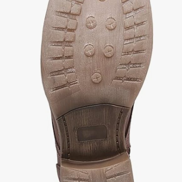 Steve Madden Mens Troopah-c Leather Combat Boot Sz 8.5 brown - Picture 4 of 5